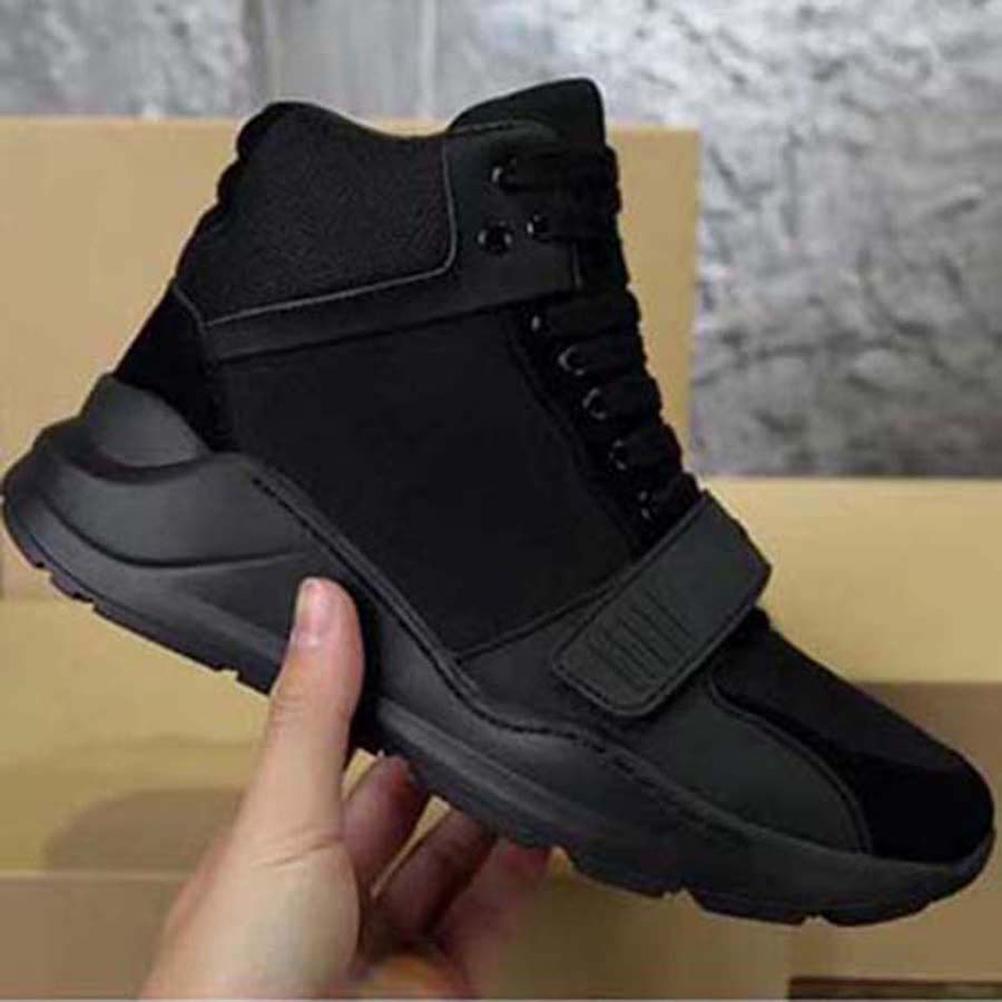 

40% discount 2021 High Quality luxury designer shoes brand Sneaker Casual Shoe Real Leather Sneakers Trainers Stripes free gifts online sale, Black