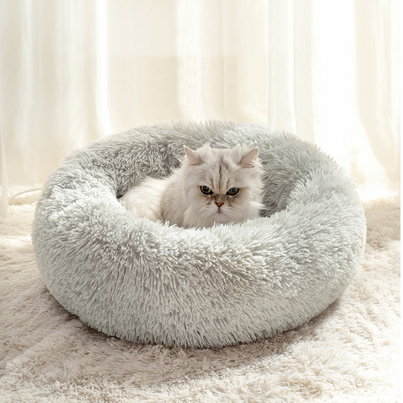 

Very Soft Push Cat Bed Mat Pet Warm Basket Cushion Cats House Sofa Dog Piow ounger Kenne Accessories Products Beds For Cat