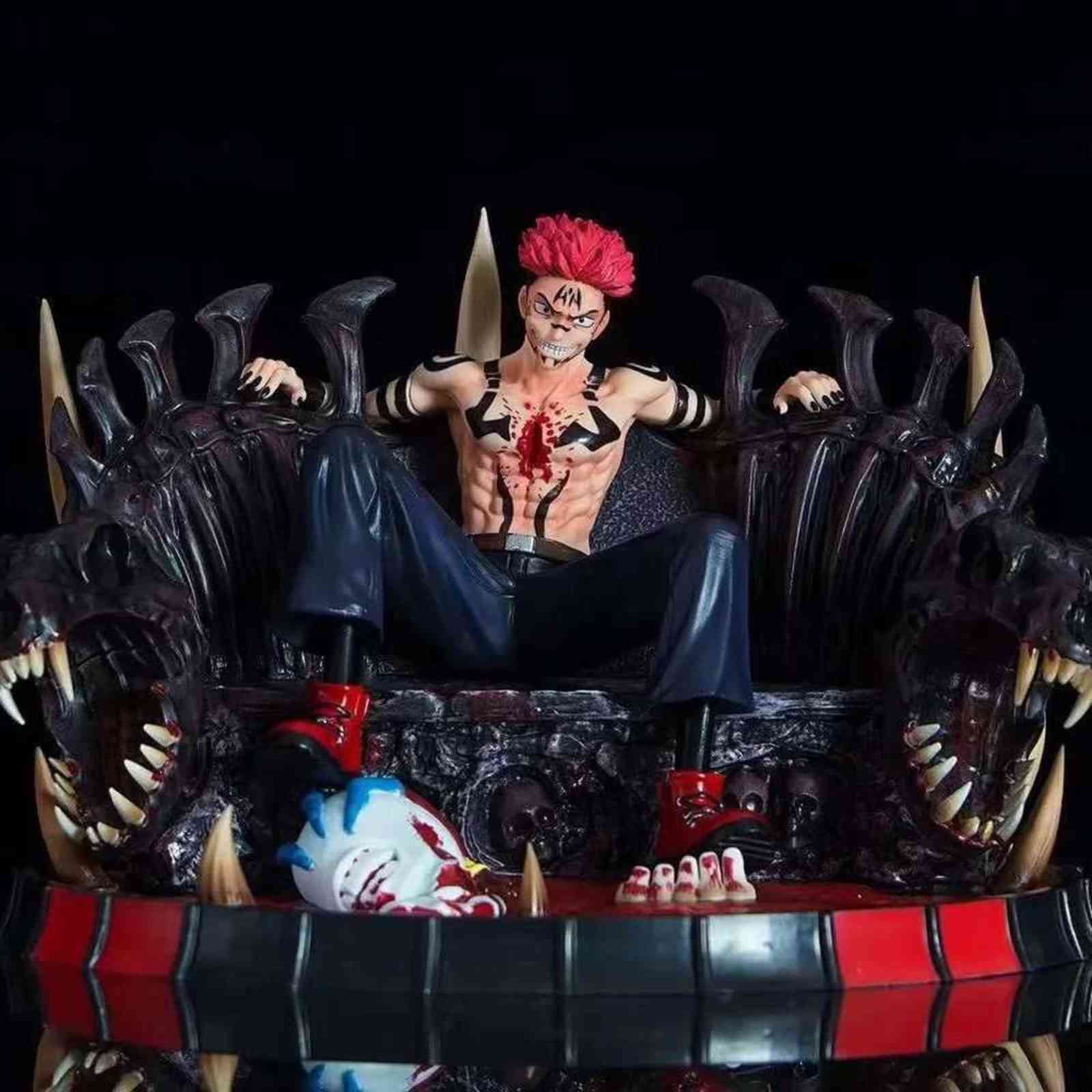 

Anime Jujutsu Kaisen GK Game Statue Ryomen Sukuna PVC Action Figure Toy Japanese Anime Figurine Collection Model Doll Gift H1105, No retail box