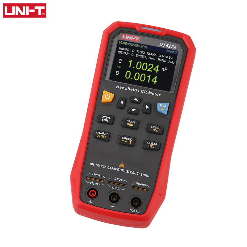 

UNI-T UT622A UT622C UT622E Digital Capacimeter LCR Meter Capacitor Electronic Components Tester Multimeter