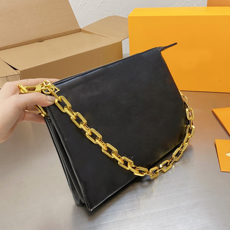 

Fashion Crossbody Bag For Woman In Shoulder Luxurys Designers Bags 2021 Coussin High-end Brand Letter Chain Tote Handbags Purses 21040601XS