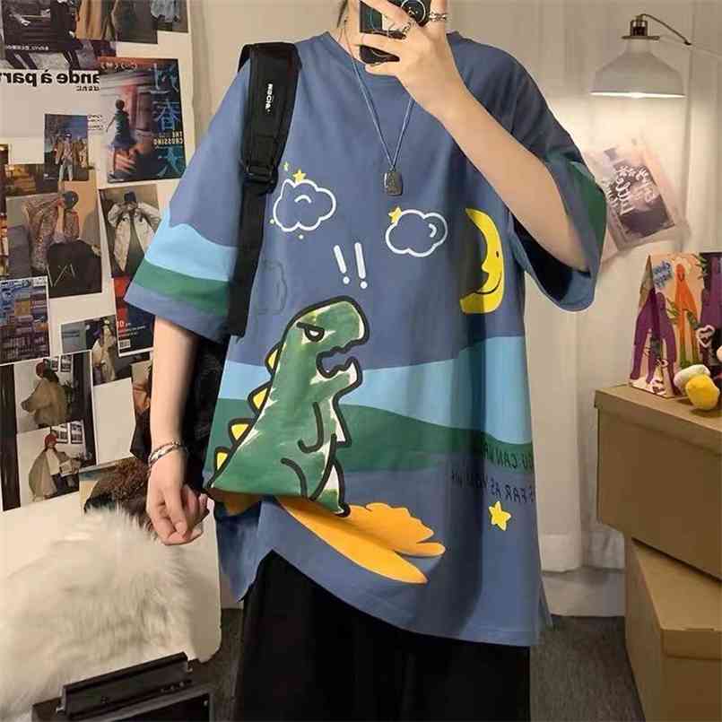 

Women Cartoon Summer Print Lady T-shirts Top T Shirt Ladies Womens Graphic Female Tee Ovrersiezed T-Shirt 210708