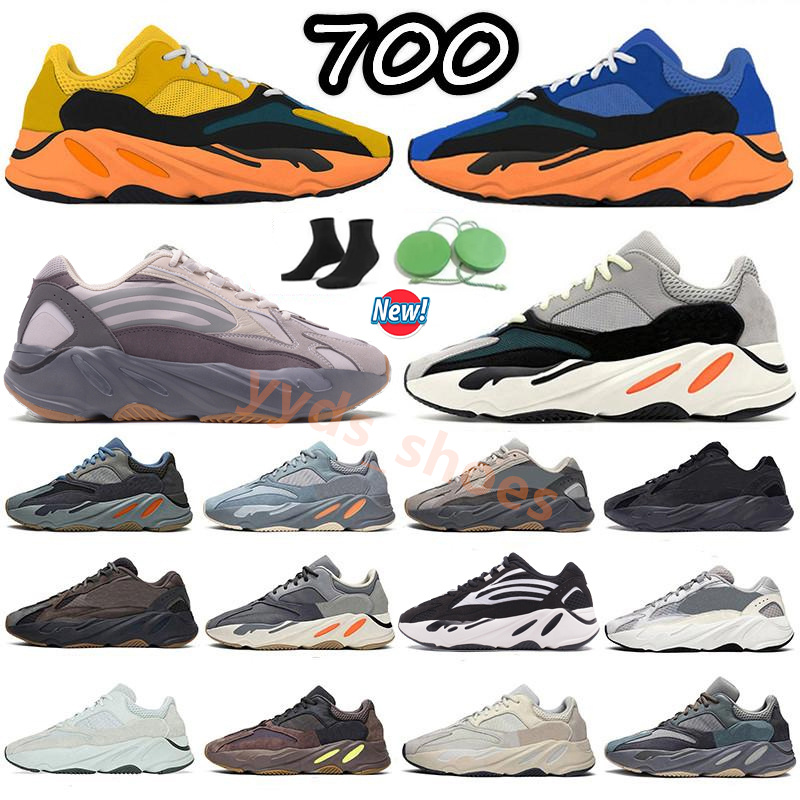 

2022 Hot Designer Wave Runner 700 Running Shoes OG Solid Grey Cream Sun Bright Mauve Hospital Blue Wash Orange Enflame Amber Men Sneakers Fashion Women Trainers, Customize