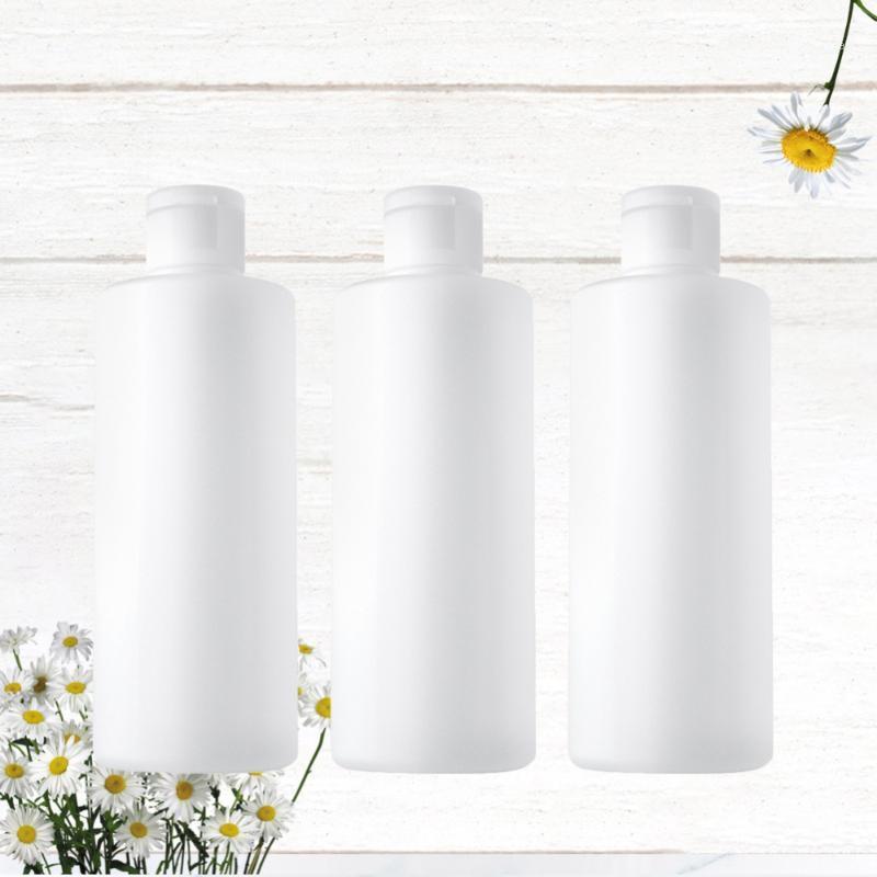 

Storage Bottles & Jars 3pcs 400ml Empty With Cap Refillable Cosmetic Toner Lotion Make Container For Travel Home