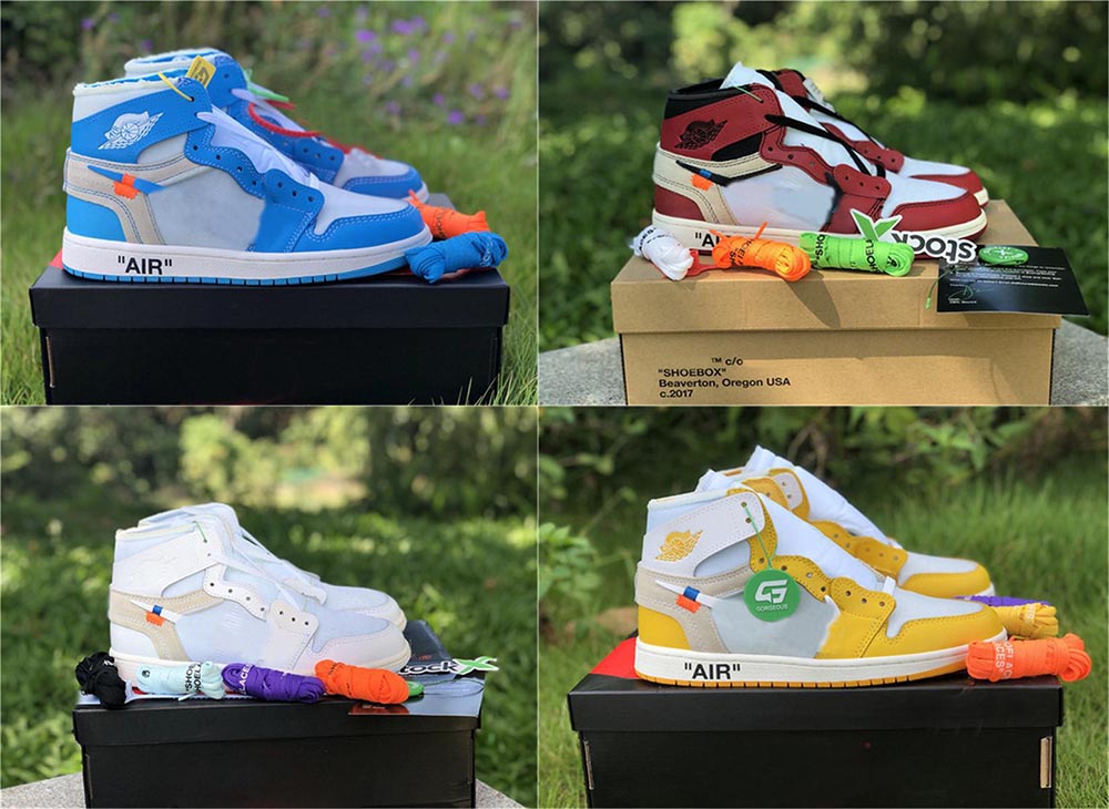 

2021 Off Authentic White 1 High OG Air UNC Powder Blue 1S Shoes Canary Yellow Chicago Red Men Women Sports Outdoor Sneakers With Original box Size US4-13