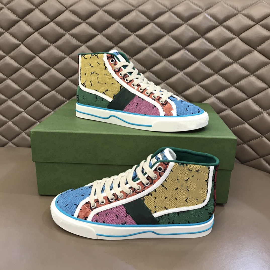 

Fashion progettista luxueux Couple style casual shoes embroidered bee leather men's women's sneakers size eur 35-46