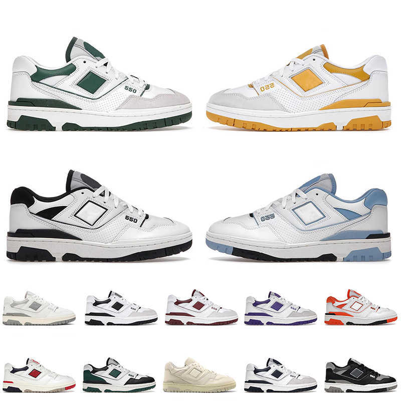 

2022 Fashion NB550 550 Women Men Designer Casual Shoes B550 Sea Salt Varsity Gold Royal Black Navy Red NC White University Blue Sneakers