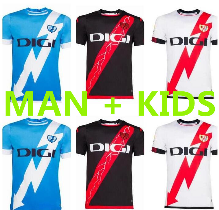 

Men 2021 2022 Rayo Vallecano Soccer jerseys chandal de futbol Antonin Andres VALENTIN ISI BEBE football shirts Alvaro CATENA Men Kids kit, Black;yellow