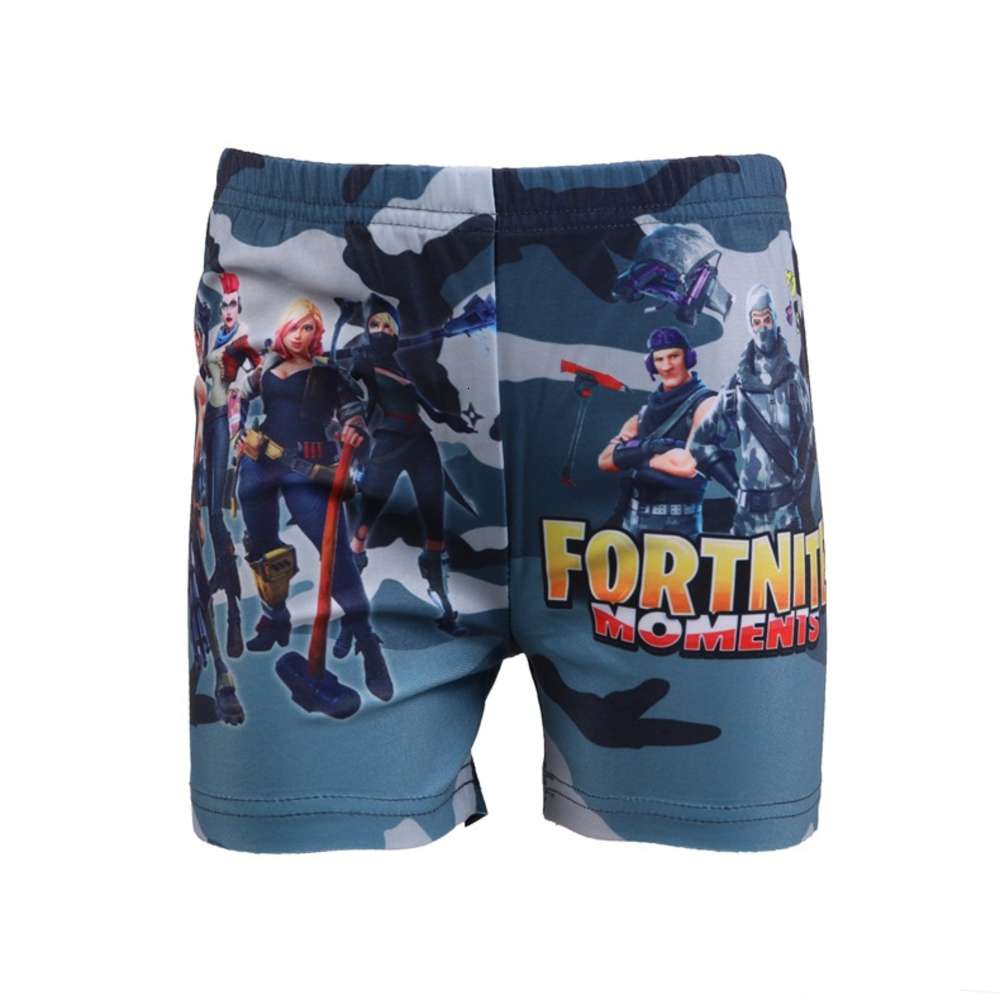 

Children's swimming trunks fortress boys' beach surfing shorts 003, Blue