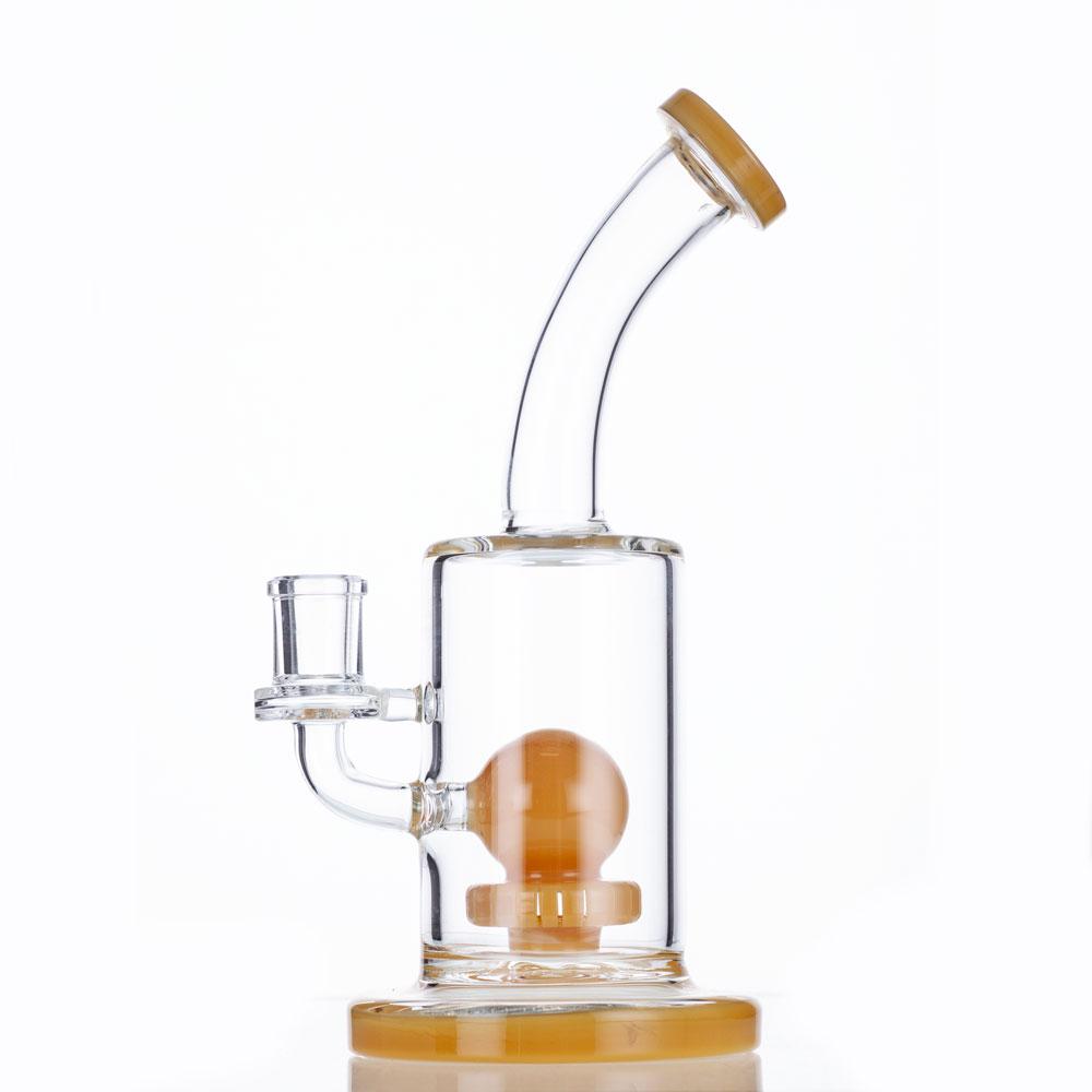 

2021 Hookah Glass Dab Rig Bongs Smoke Water Pipe 9 Inch Height 14.4mm Female Joint with Quartz Banger