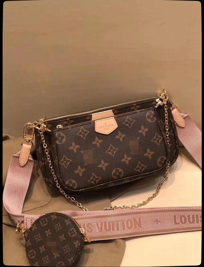 

lv louis handbags vitton Bags Women Handbags 3 pcs Luxurys Designers Set Bag Crossbody Messenger Shoulder Bag Clutch Purses