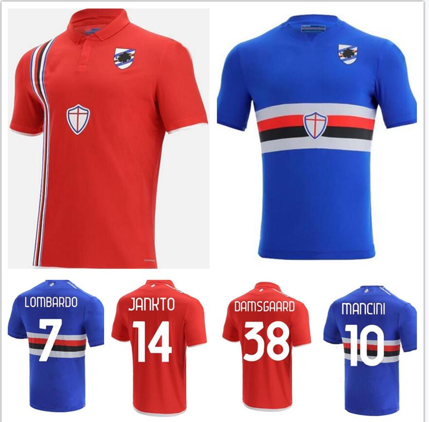 

21-22 Sampdoria soccer jersey third red QUAGLIARELLA 2021 2022 le maglie Jankto Keita Balde Verre Adrien Damsgaard Candreva maillot de foot football shirts