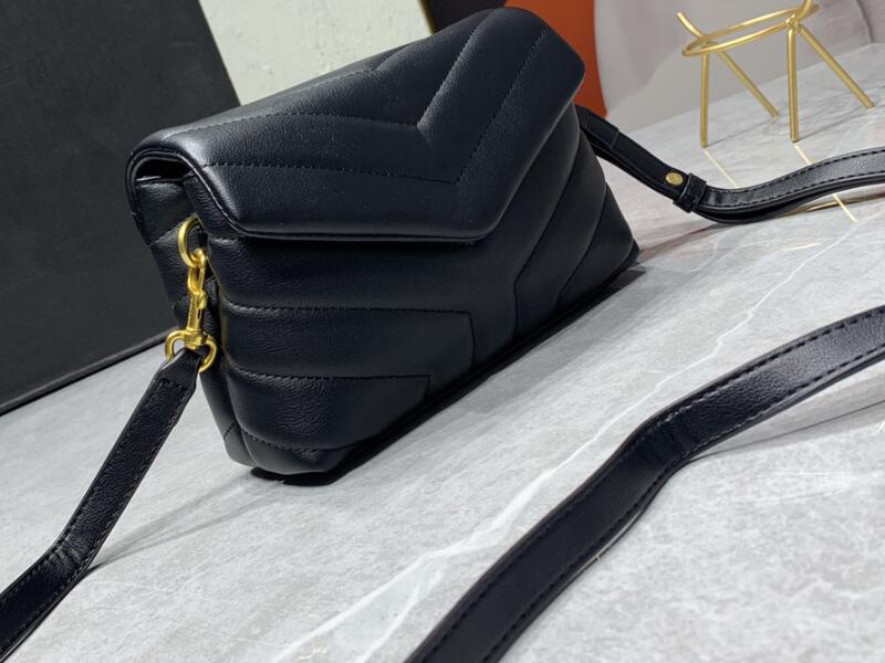 

Realfine888 Bags 3A 20cm 630951 LouLou Toy Matelasse Leather Shoulder Handbags For Women With Dust Bag, 630951 20cm _01