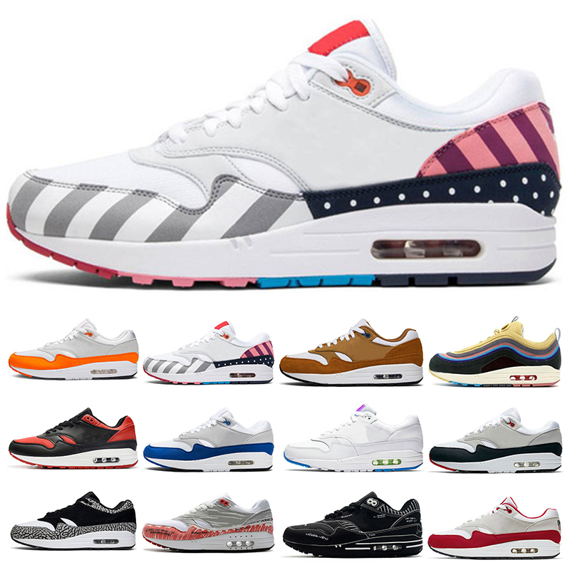 

2022 Wholesale Atmos 87 Anniversary running shoes 1 Piet Parra Premium lunar DELUXE WATERMELON designer sneaker top quality Size 36-45, Light green