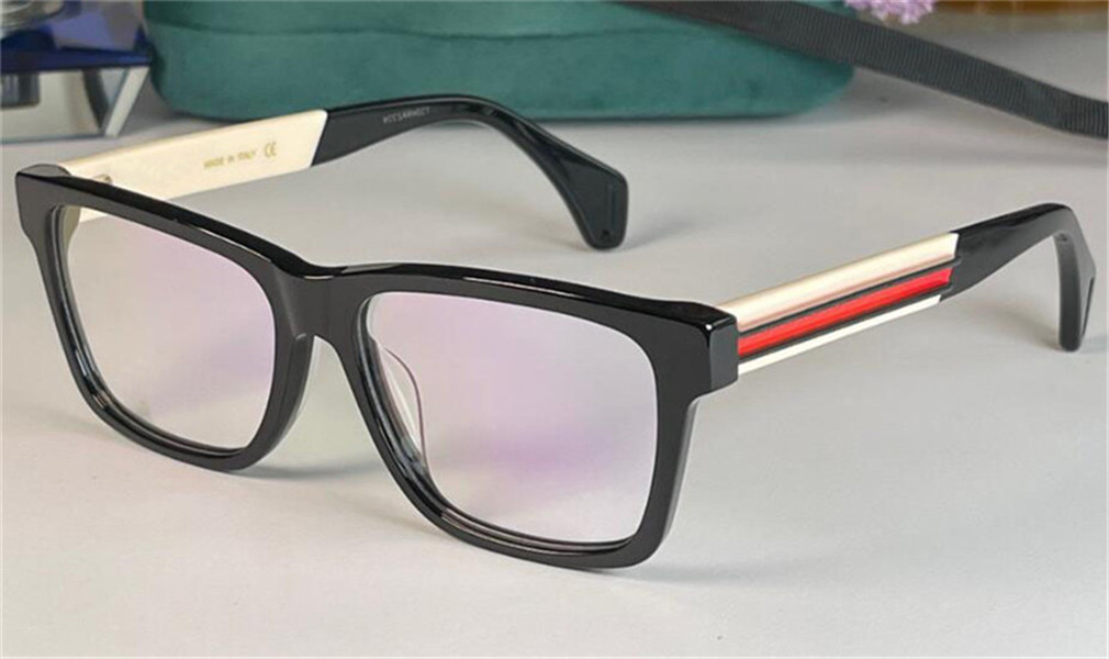 

New fashion design optical eyewear 0464 square frame simple popular style classic versatile transparent glasses top quality