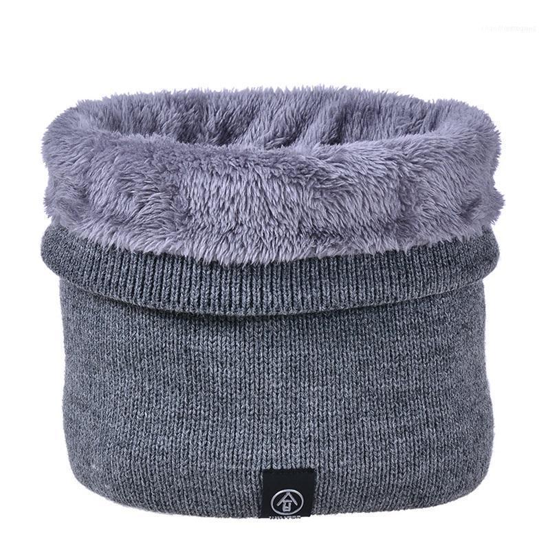 

Scarves Unisex Warm Women Knitted Solid Fashion Winter Scarf For Children Thickened Wool Collar Neck1