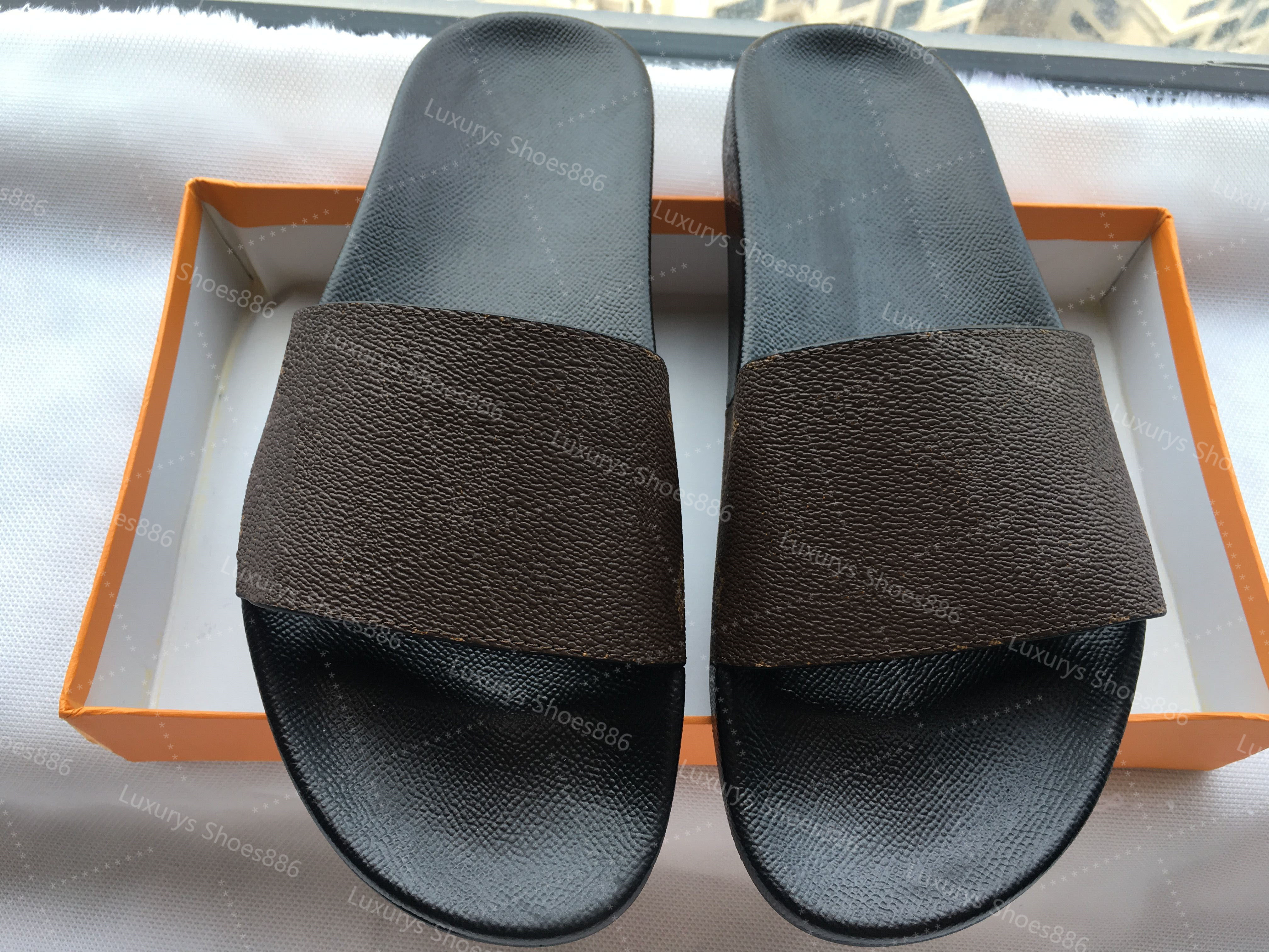 

News style men's women's casual fly-woven fabric slippers, comfortable and versatile summer ladies slide, with packaging, Black