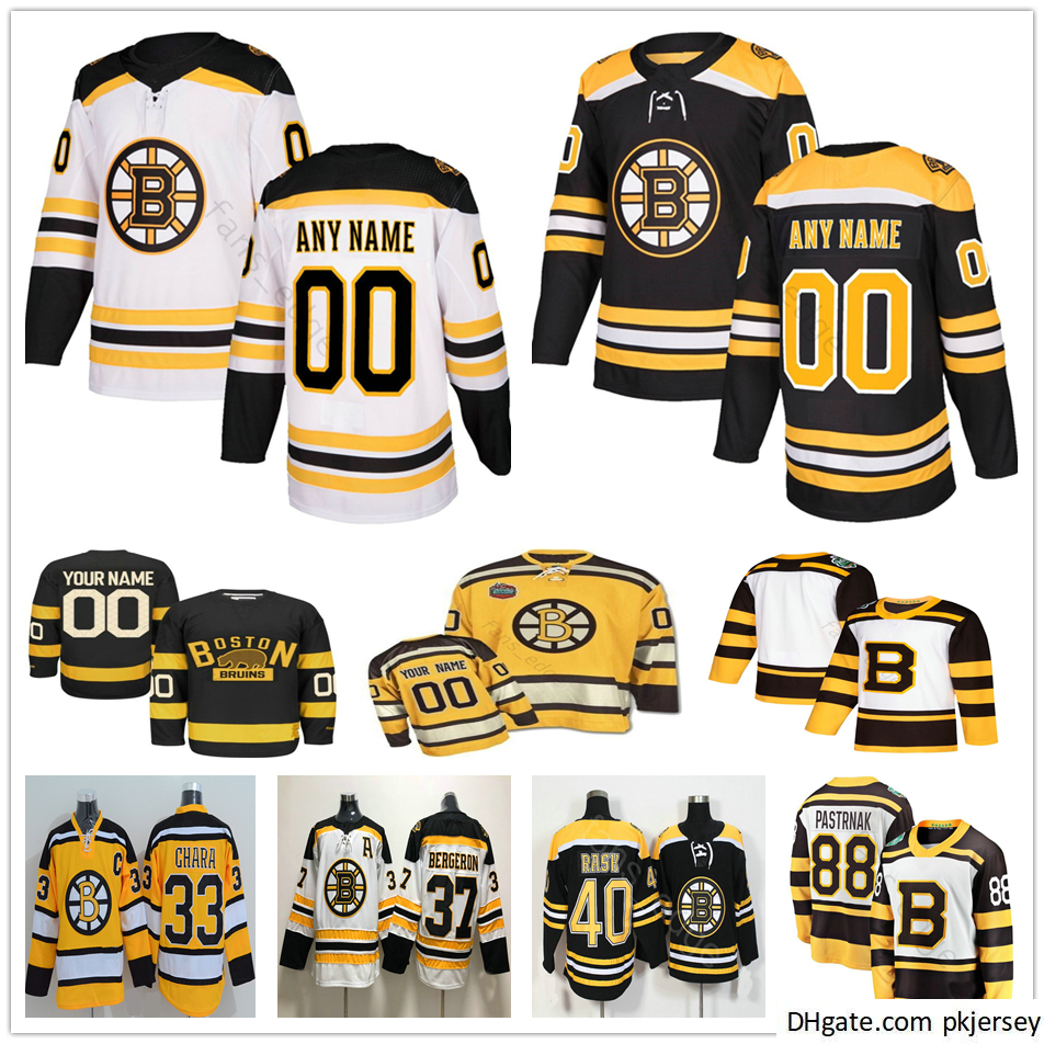 

Custom Boston #37 Patrice Bruins 13 Charlie Coyle 42 David Backes 47 Torey Krug 46 David Krejci Men Women Kids Youth Hockey Jerseys, Black;red