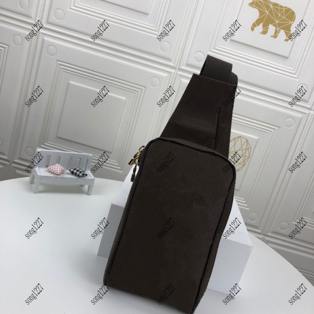

L 51 Luxurys Designers Bags 994 Functional Design of one-shoulder bag Sport&Outdoor Packs Postman's ba gs, Brown grid