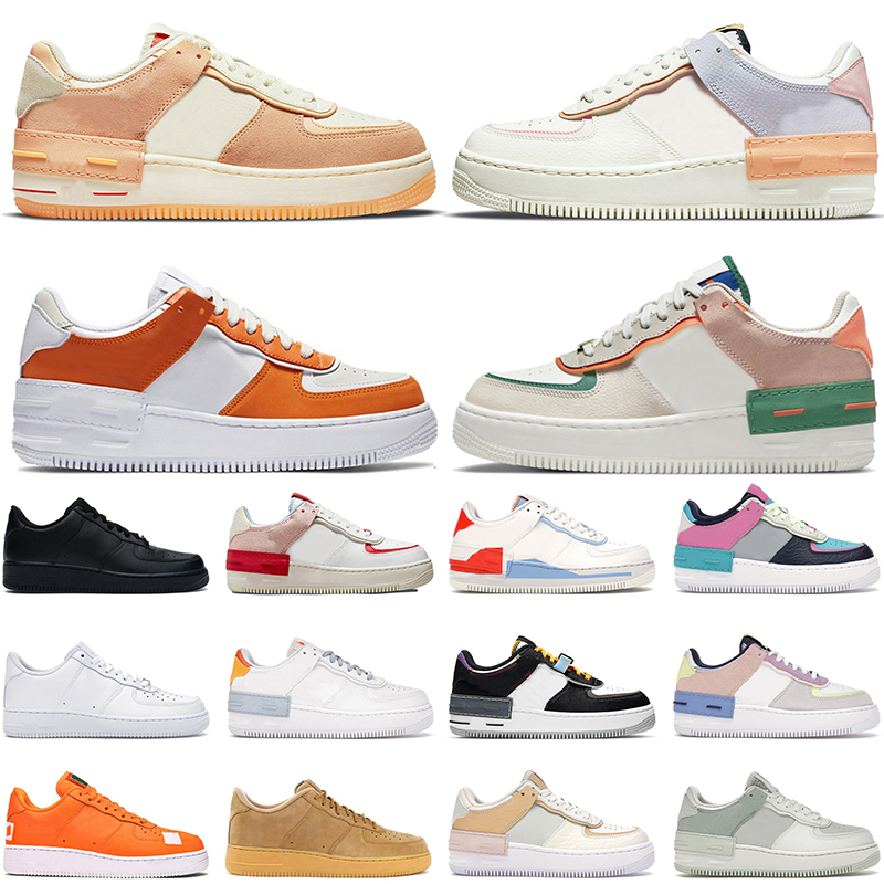 

men women platform runner shoes one casual shadow Spruce Aura Classic Triple Utility White Off Black Aurora Pink Glaze First Use sneakers trainers, A#7