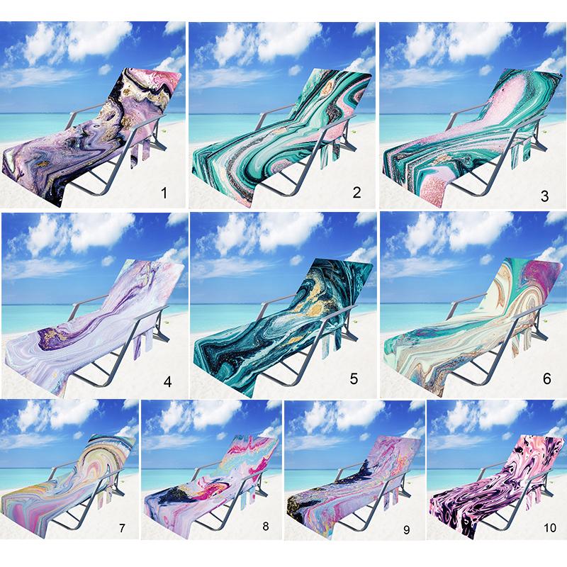 

Multifunctional Beach Chair Towel With Side Pockets Lounger Cover For Holiday Sunbathing Can Be Folded Into Crossbag P7Ding Covers