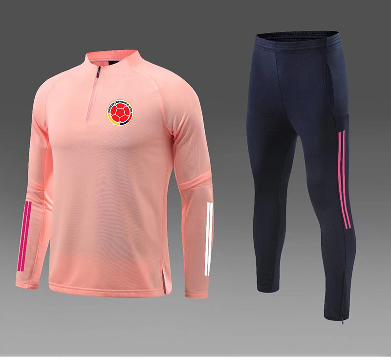 

Colombia national Men's Tracksuits and children's sportswear warm outdoor football Training Home Kits sportswear hiking Soccer suit LOGO custom, No 4