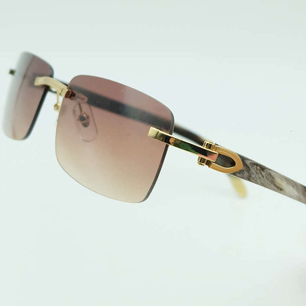 

Ienbel Real buffalo horn Random white and black square Men's Glass Shades Optical Filling Recipe, Silver