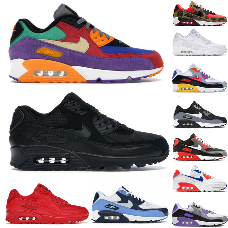 

Air Max 90 Running Shoes 90s Vapormax Lahar Escape Smoke Viotech Red Olive Camowabb Grey Be True Manchester Outdoor Trainers womens Sneakers Vapor, 24