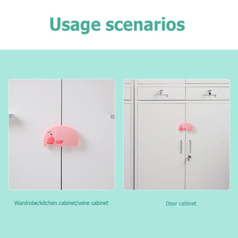 

3pcs Child Baby Anti-hand Clip Protection Safety Sliding Door Window Lock Carriers, Slings & Backpacks