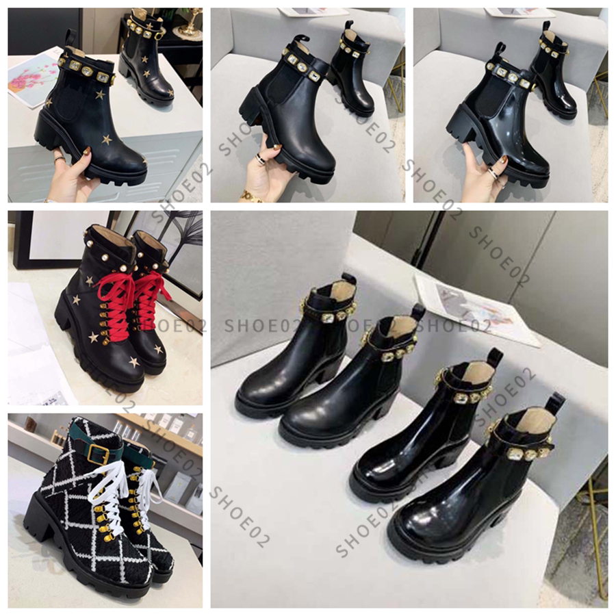 

Best-selling Women Knee Boots Designer High Heels Ankle Boot Real Leather shoes Fashion shoe Winter Fall with box EU:35-41 By shoe02 01, #12