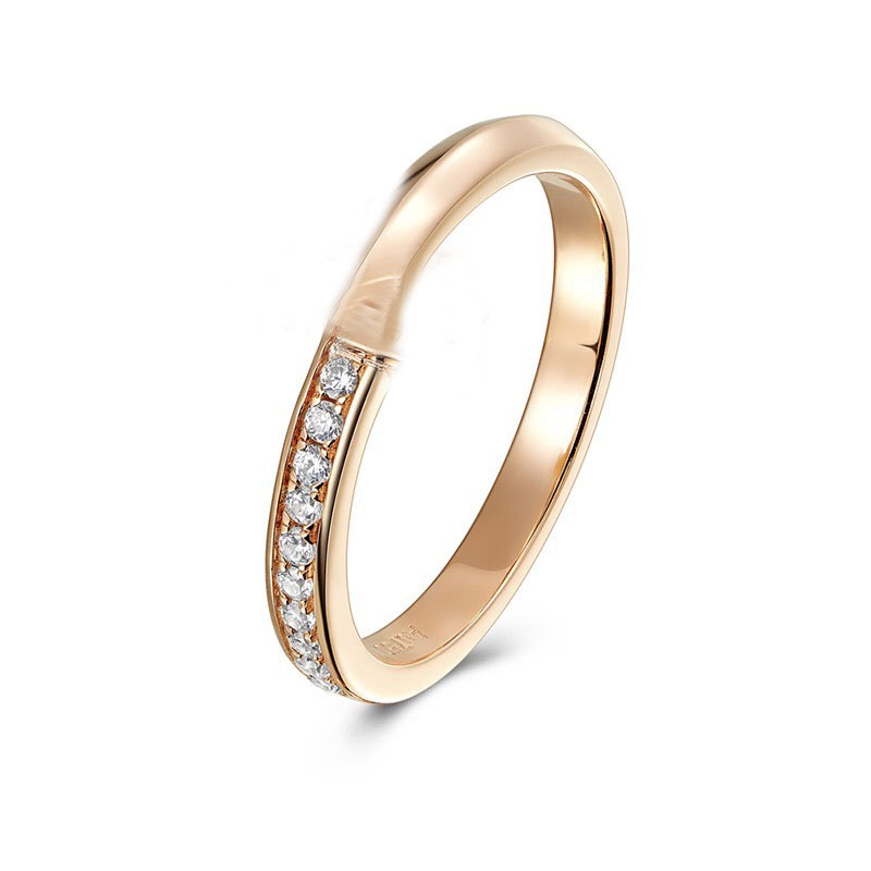 

Fashion charm 925 sterling silver ring love jewelry outer rings with diamonds and exquisite gift box