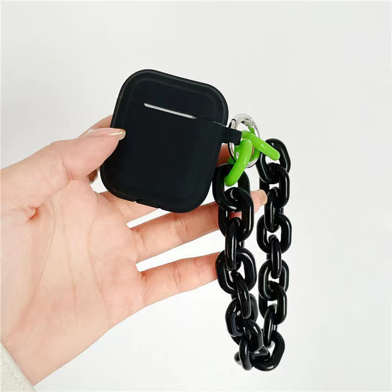 

Luxurys Airpods Pro 2/3 fashion designers airpod cases high quality earphones case simple black Wireless headset package soft Scratch prevention nice