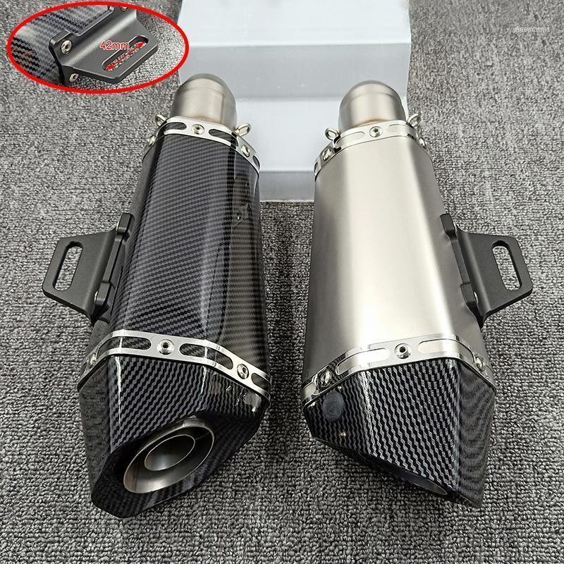 

Motorcycle Exhaust System Universal Modify Motocross Muffler For Z1000 Z750 Z800 FZ6 CBR250 CB600 MT07 MT09 ATV Dirt Pit Bike1