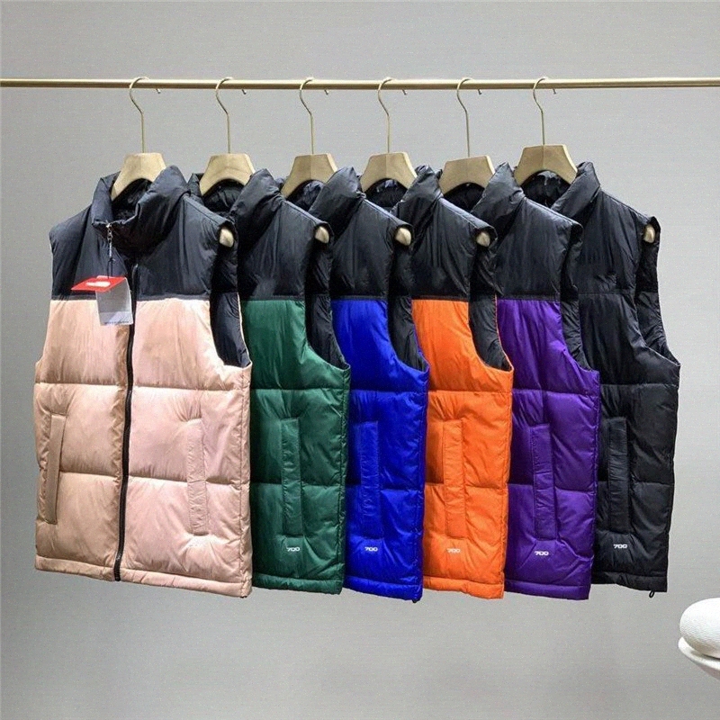 

north mens Winter Sleeveless vest womens Down jacket Couples Parka Outdoor Warm Feather Outfit Outwear Multicolor Vests face 3XL, C style yellow