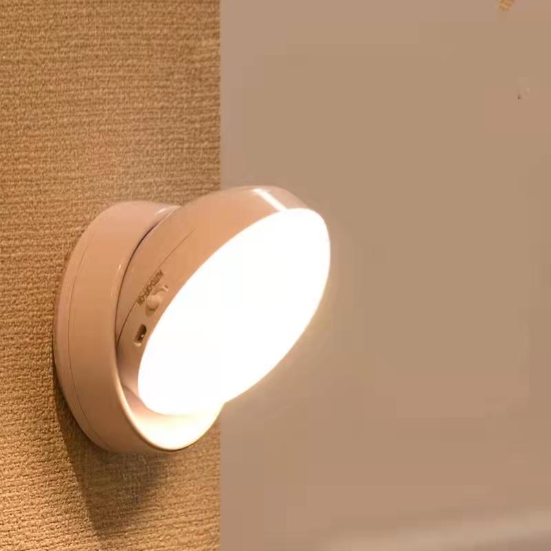 

Night Lights Led Light Rechargeable Motion Sensor USB Saving Energy Lamps Beside Bedroom Sound Control Touching Mensor Corridor 2022