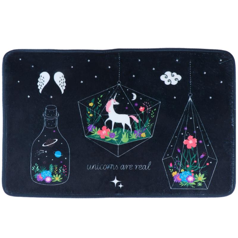 

1Pc Anti-skid Mat Cartoon Bathroom Entrance Foot Pad Household Floor Carpets