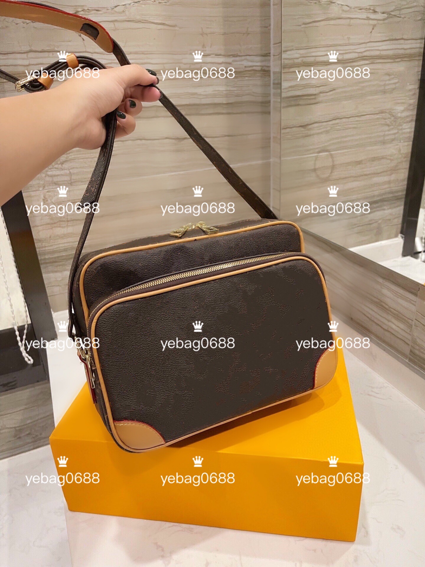 

fashion Shnoulder Snapshot Postmans bags Sale Mini Camera bag High texture Cross body men Summer Famous Small Hot Handbag, Customize