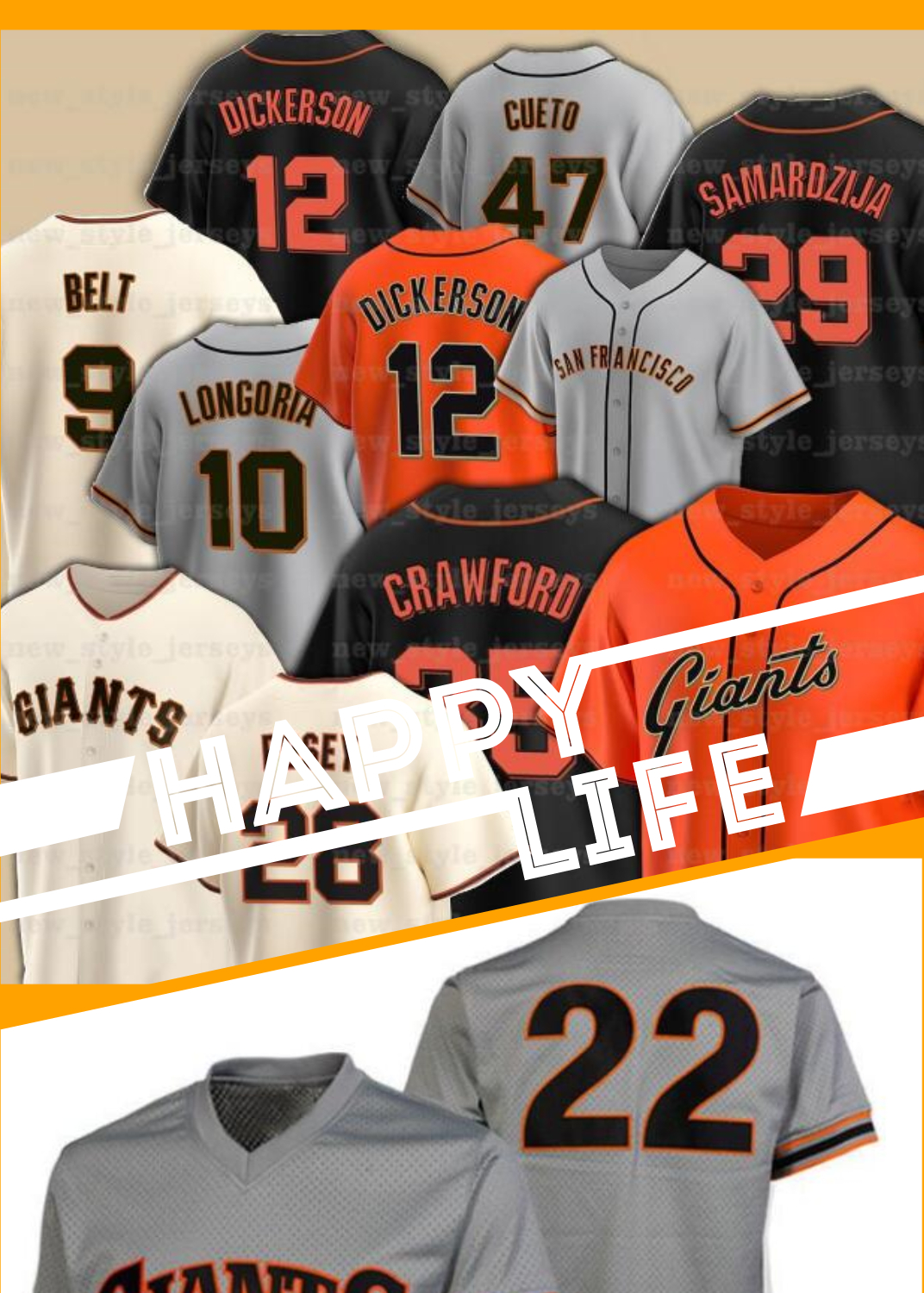 

San Francisco Matt Williams 1989 Will Clark Mens Retro Baseball stitched Jerseys S-XXXL, As pics