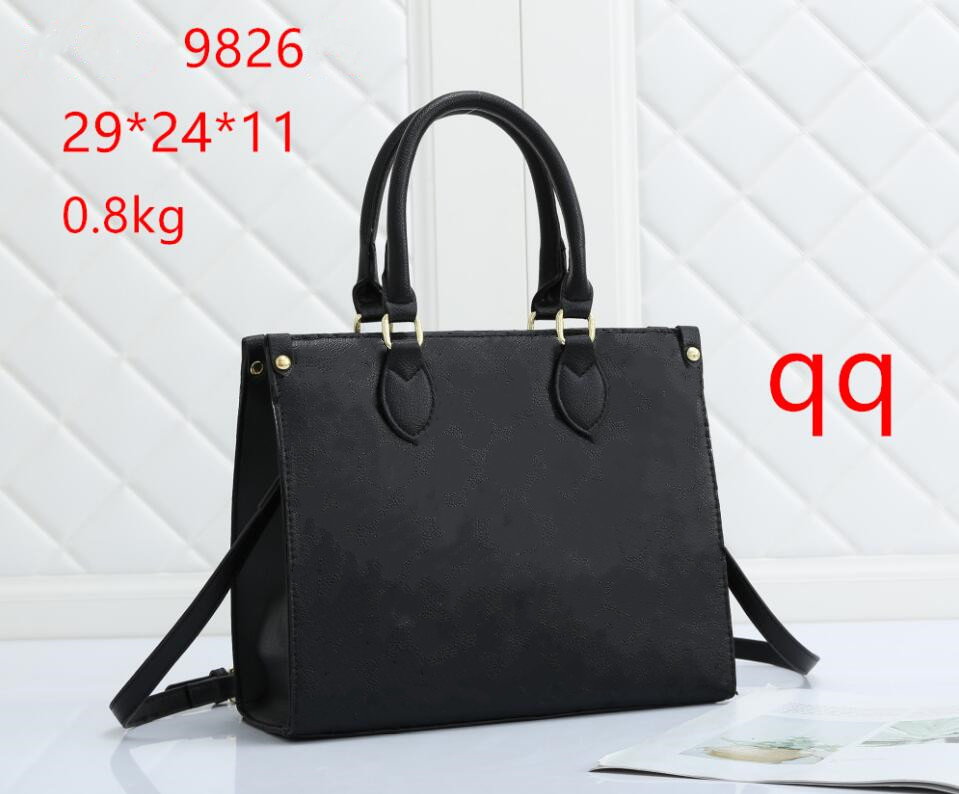 

Women Famous Shopping Bag crossbody bags ONTHEGO Handbags book tote Handbag Totes High Quality Shoulder 9826# 29*24*11cm, White