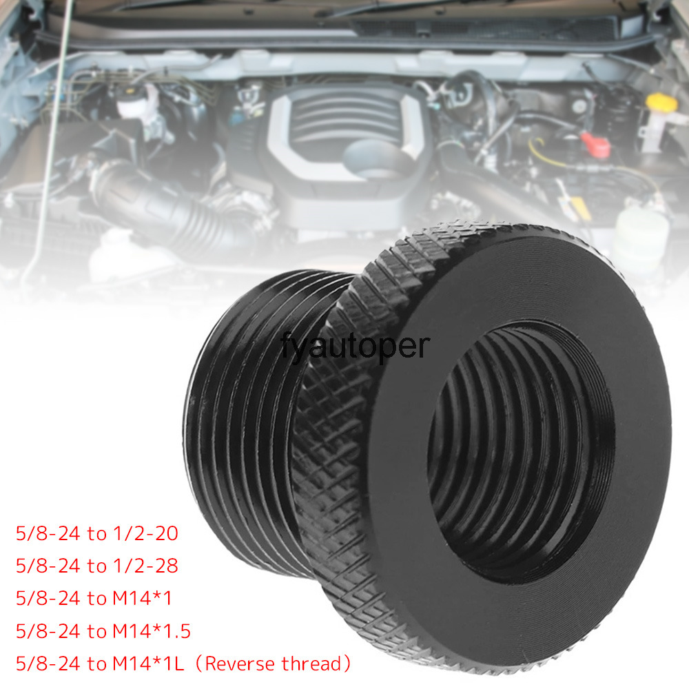 

5/8-24 to 1/2-20 M14 Car Fuel Filter Barrel Thread Adapter for NAPA 4003 WIX