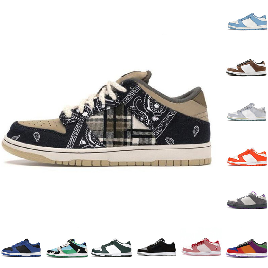 

SB Dunks Running Shoes StrangeLove Low Easter Syracuse Coast Black White Green Kentucky Chunky Dunky Elephant University Blue Mens Skate Sne