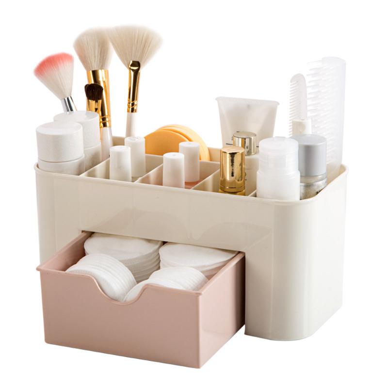

storage boxes & bins plastic cosmetic box drawer organizer divider makeup jewelry rangement cuisine home drawers#w