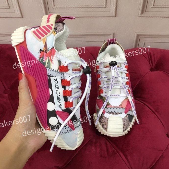 

2021 Green Designers boots Sneaker Calfskin Trainers Mens Womens Luxury Shoes Casual Shoe Flat Outdoor Patchwork Designer Sneakers 35-41, 01