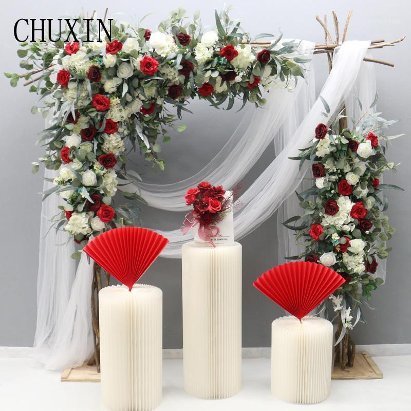 

Decorative Flowers & Wreaths Artificial Plants Wedding Arch Hang Home Decor Floral Arrangement Party Backdrop Wall Props Fake Willow Leaves