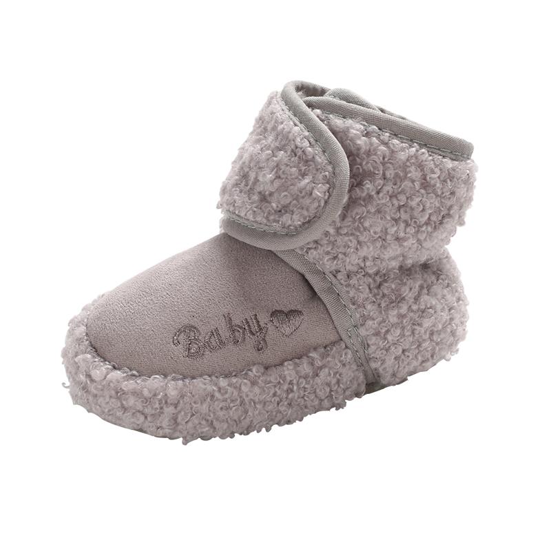 

First Walkers Born Baby Cotton Shoes 0-1 Years Old Autumn And Winter Men Women Soft Bottom Toddler 3-6-12 Months 8 Thickened