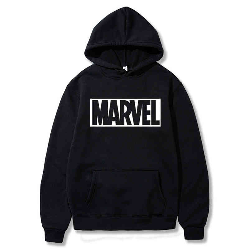 

Marvell Black Long Sve Sweatshirt men's sportswear