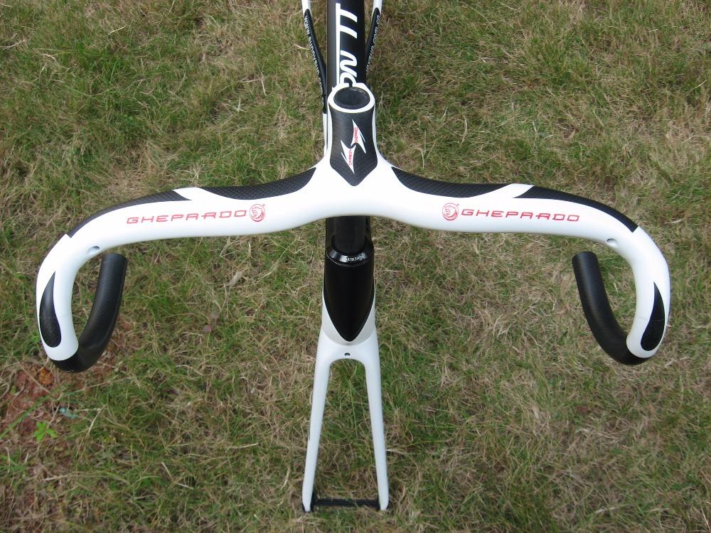 

Bike Frames Special Discount ! GHEPARDO Carbon Handlebar White