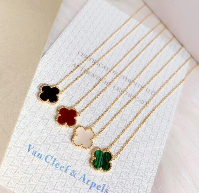 Dupe Van Cleef & Arpels Elegant Bracelet Necklace Earrings Chain Special Design Jewelry Top Quality with Gift box 122301-image-753830721