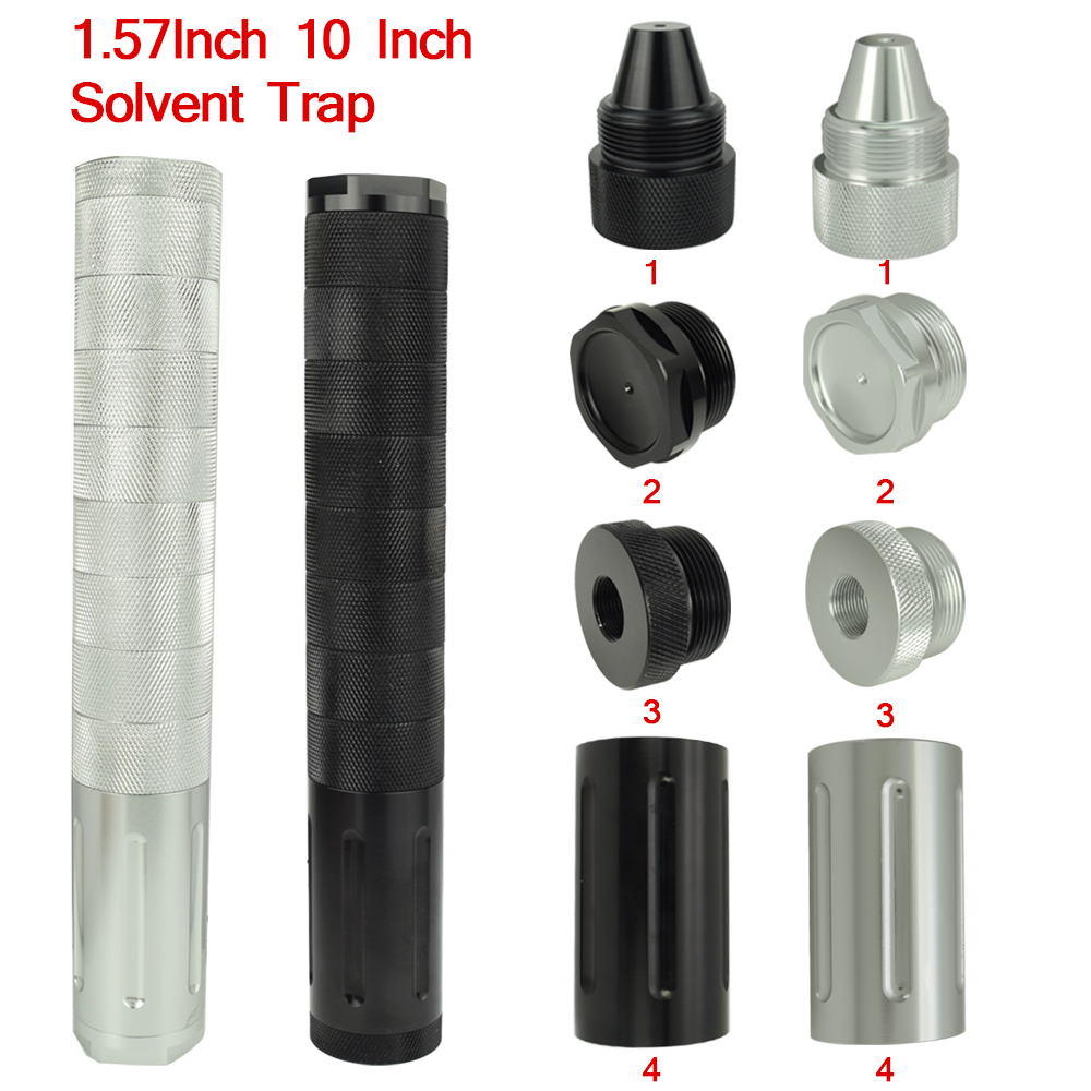 

Car Titanium Fuel Filter Solvent Traps Kits End Cap Screw Cups Adpater 5/8x24 for Fuel-Filter Solvent-Traps
