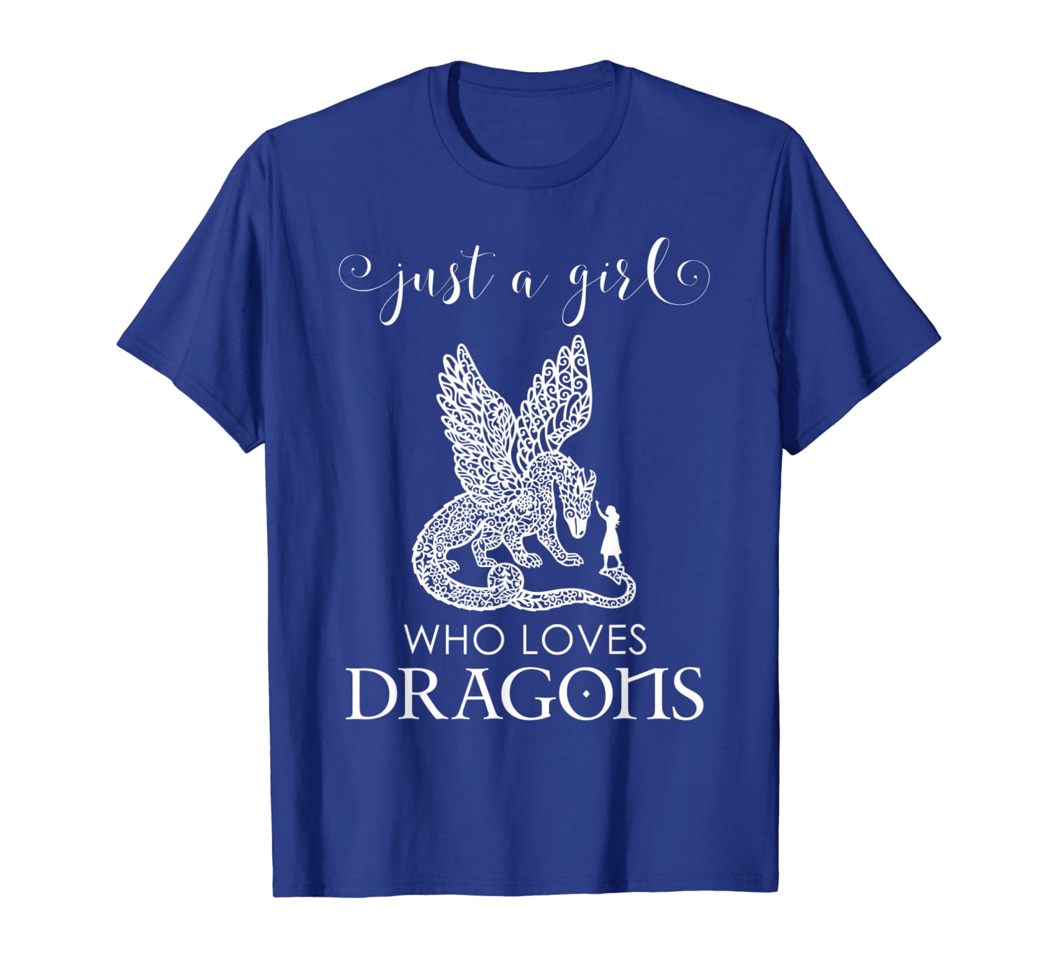 

just a girl who loves dragons shirt dragon t-shirt for girls, White;black